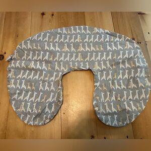 Two Boppy Original Nursing Pillow covers